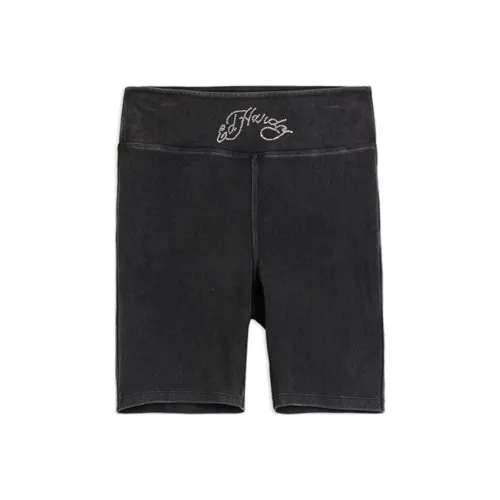 Ed Hardy SS24 Джинсовые шорты Женские Черные