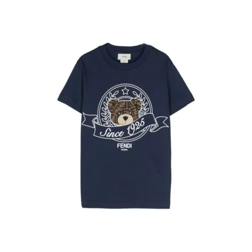 FENDI Blue Kids T-Shirt