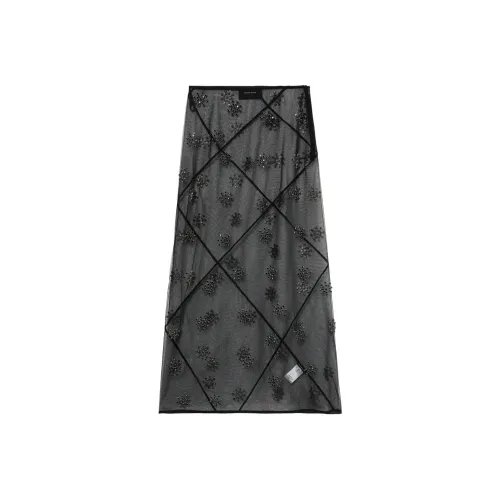 SIMONE ROCHA Повседневный Длинный Юбка Женская Черная