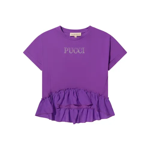 EMILIO PUCCI Рубашка T Фиолетовая Детская