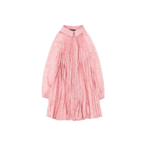 VERSACE Розовые Платья для Детей