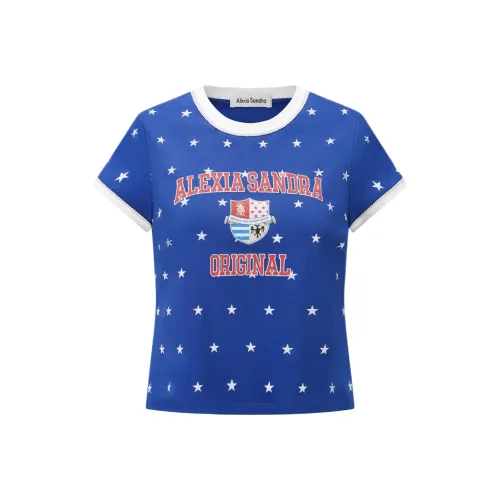 Alexia Sandra Синие Женские Футболки