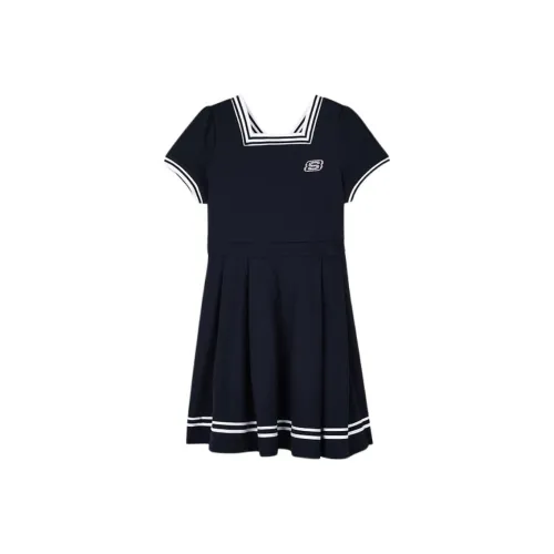 Skechers Детское платье темно-синего цвета для подростков