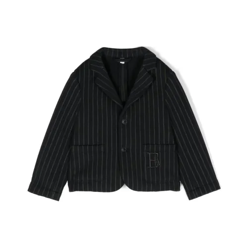 EMPORIO ARMANI Детская и Младенческая Куртка Черная Infant And Toddler