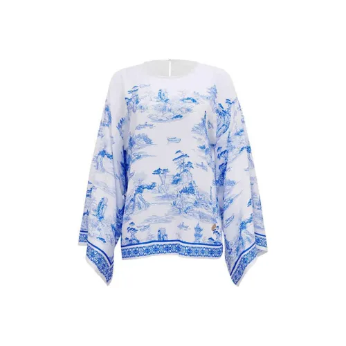 BALNEAIRE Синий Женские Шали