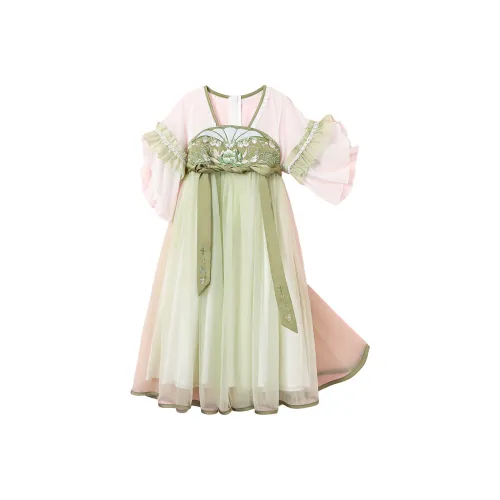 October Mommy Midsummer Прозрачный Лотос Kids Ханьфу