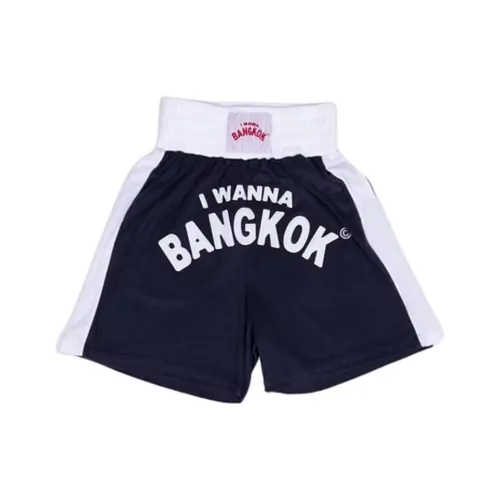 IWANNABANGKOK Черные Унисекс Повседневные шорты