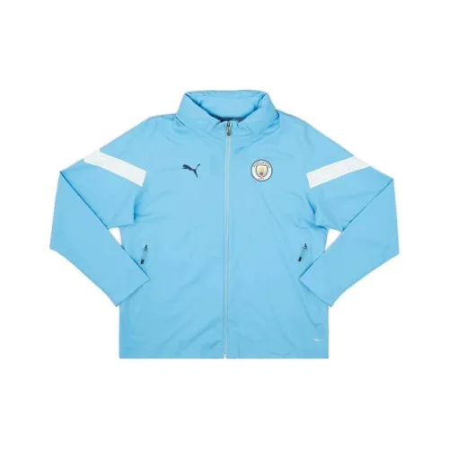 PUMA 2022 23 Manchester City Футбол Джерси Женские Синие