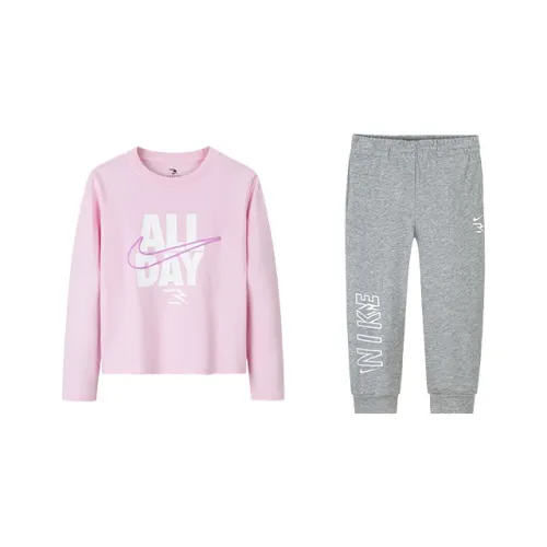 Nike Повседневная спортивная одежда 3Brand Вишневый цветок Розовый Подростки