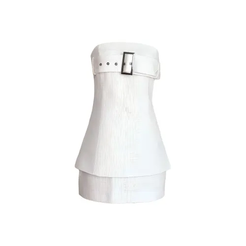 KKX Комплект с юбкой Женская Белая Двухкомпонентный Набор