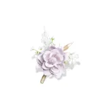 Брошь "Love Floral" [Фиолетовый]