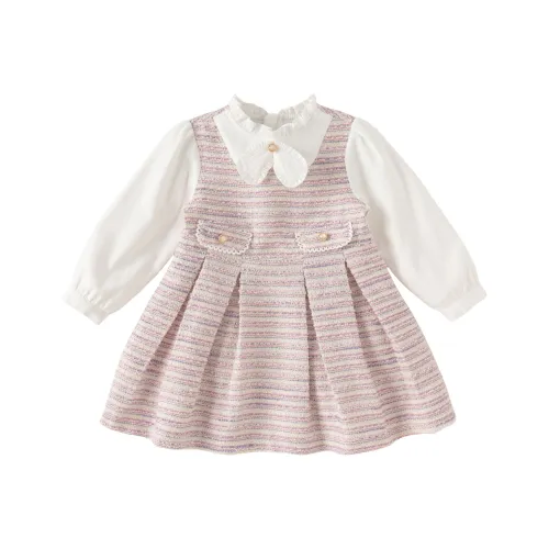 DAVE BELLA Платье Фиолетовое Полосатое Детское