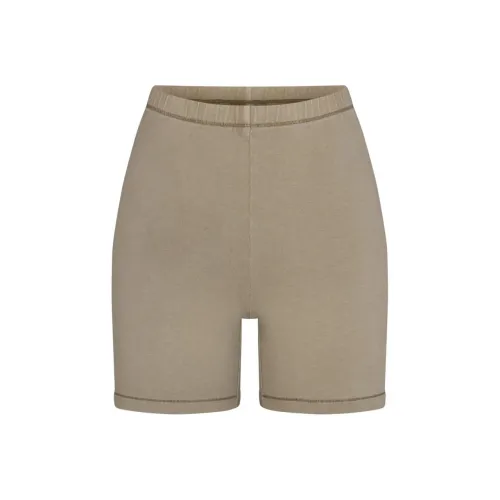 SKIMS SS24 Летняя коллекция На открытом воздухе Велосипед Короткий Велосипедные шорты и шорты Женские Тауповый Тауповый