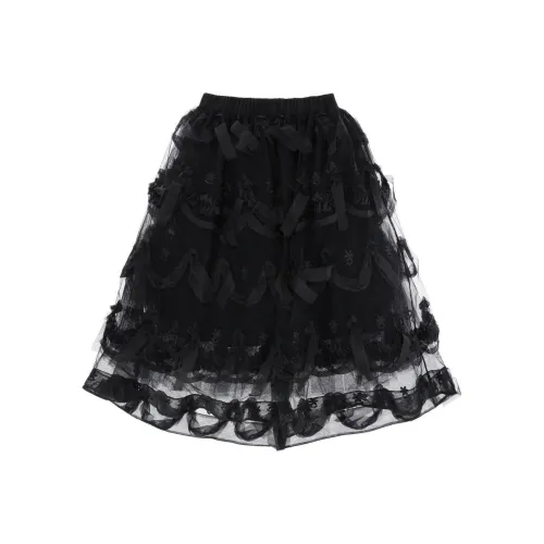 SIMONE ROCHA Повседневный Длинный Юбка Женская Черная