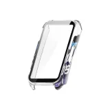 [Прозрачный белый] ПК Твердый корпус + Закаленное стекло для защиты экрана (Интегрированный корпус и защитное стекло для экрана)