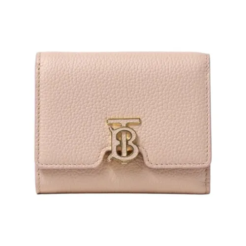 Burberry Телячья кожа Кошелек Мини Женский Розовый