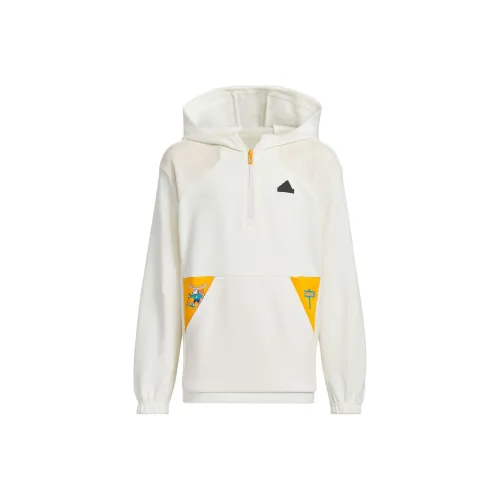 Adidas CITY ESCAPE Нефритовый белый Школьный возраст Свитшоты