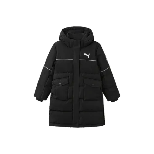 PUMA Пуховик Sportstyle Series WISESHIELD Длинный Черный Детский