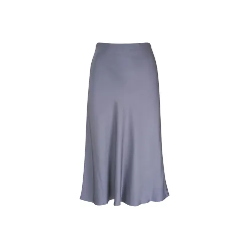 MICHAEL KORS Повседневный Длинный Юбка Женские Серый