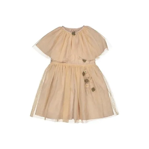 Happyology Легкий Цветочный Украшение Платье для Дети Возрастом 3-7 Лет