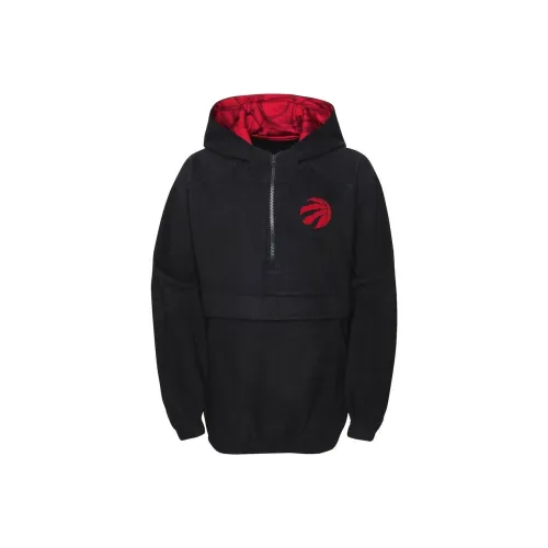 NBA Toronto Raptors Toronto Raptors Краска The Court Quarter Zip Fleece Jacket Sweatshirt Black Teenagers