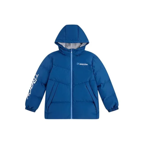 QIAODAN Пуховик Космический Синий Подростки