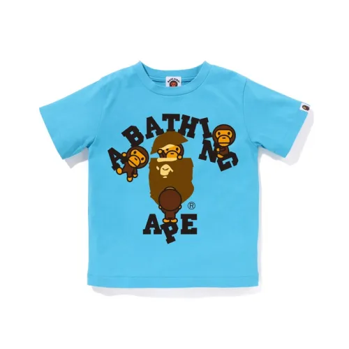 A BATHING APE Kids Т-рубашки
