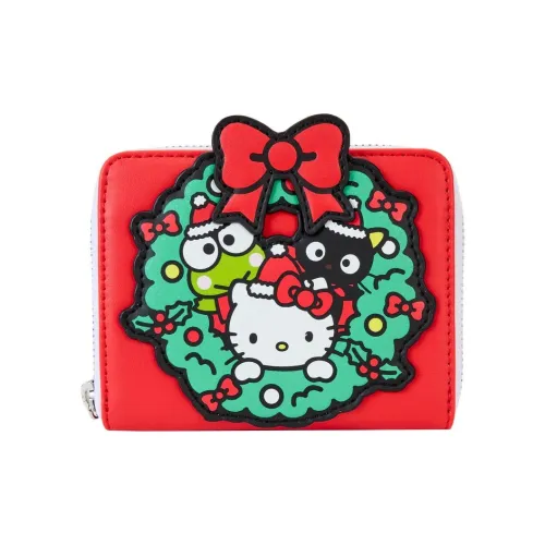 Sanrio Loungefly Collaboration Полиуретан Кошелек Женский Красный и Многоцветный