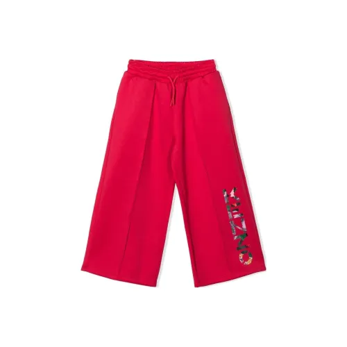 KENZO Красные Kids Вязаные Тренировочные Брюки