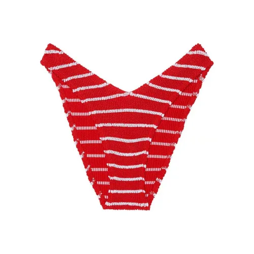 Victoria's Secret Красный и Белые полосы Женские Плавки