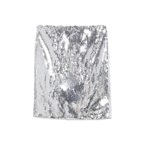 MAGDA BUTRYM FW24 Повседневная длинная юбка Women's Silver