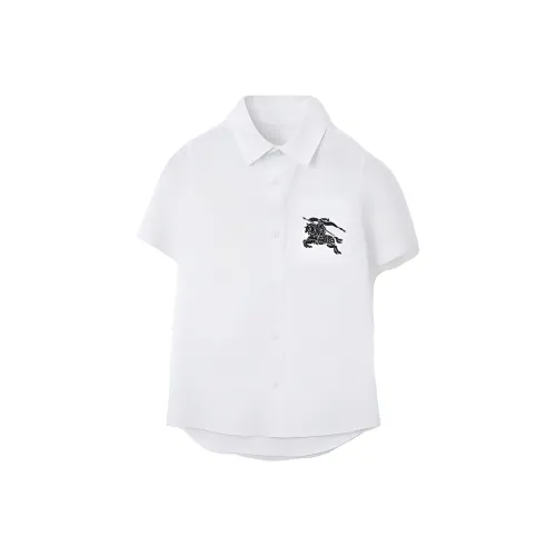 Burberry Белые Kids Рубашки