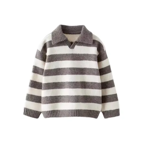 ZARA Коричневые Детские Свитеры