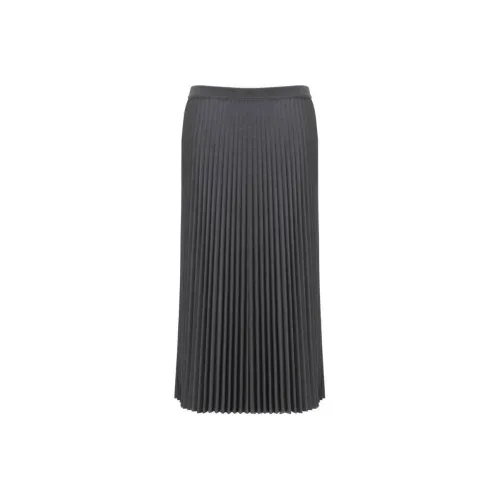 THEORY Повседневный Длинный Юбка Женские Уголь