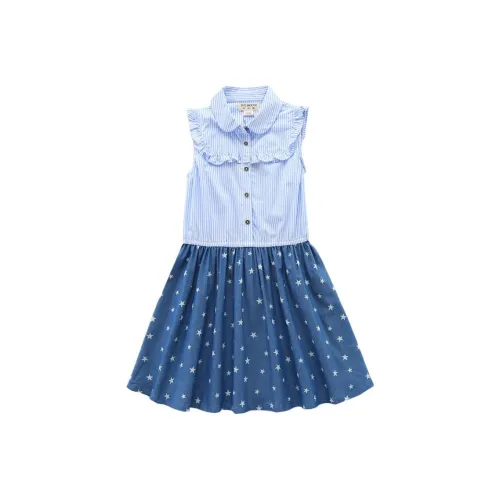 IVY HOUSE;IH Детское платье джинсового синего цвета