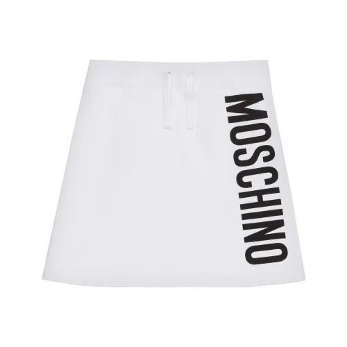 MOSCHINO Юбка Летняя Детская Белая