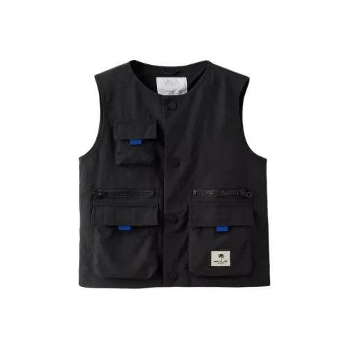 ZARA Жилет FW23 Черный Infant и Toddler