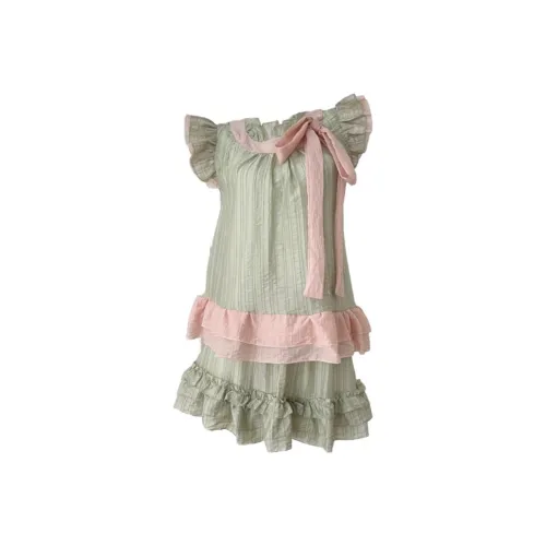 MTHE Комплект с юбкой Женские Мятно-зеленый