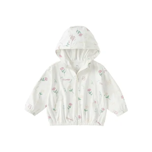 DAVE BELLA Одежда с защитой от солнца цвет экрю с принтом для детей