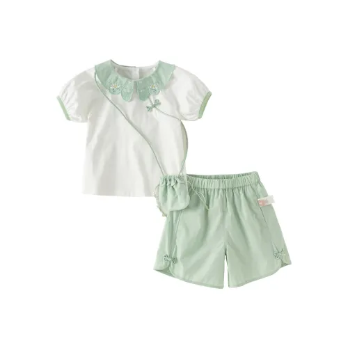 DAVE&BELLA From the Eastern Series Кремово-белый Kids Повседневная спортивная одежда