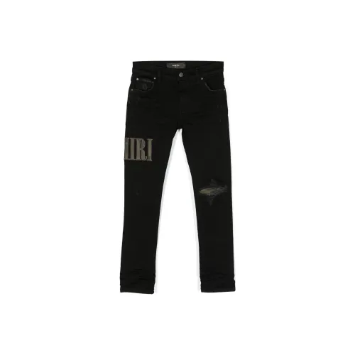 AMIRI Черные Джинсы для детей