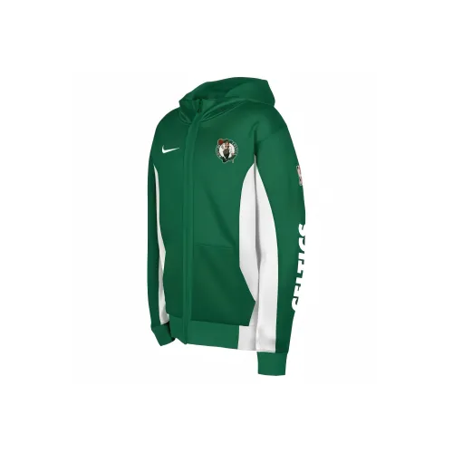 NBA Толстовка Boston Celtics Team Nike Thermafle Зеленый Подростки