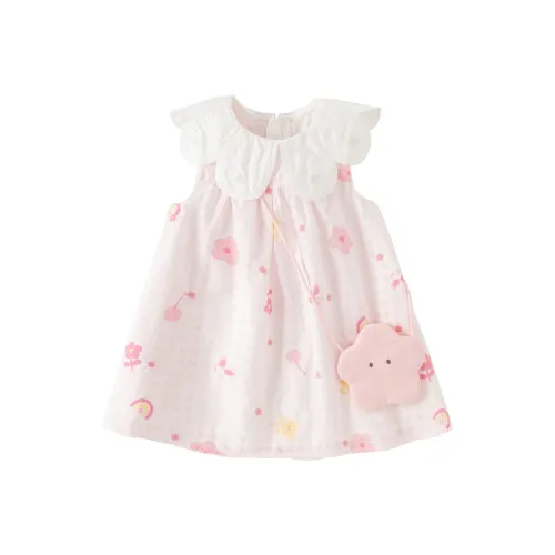 DAVE&BELLA Цветочный принт Платья для детей