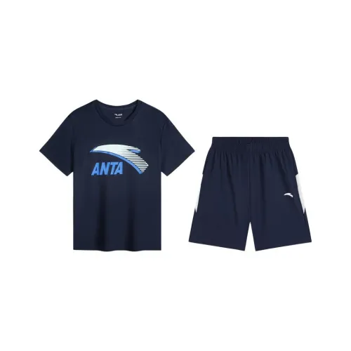 Antakids Повседневная Спортивная Одежда Детская Полночный Синий