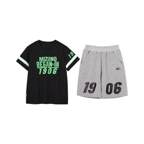 Mizuno Черный Школьный возраст Повседневная спортивная одежда