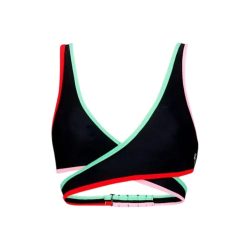 PUMA Женские Короткий Плавательный Топ Бикини Женские Черный