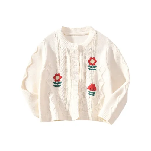 ALLO&LUGH Белый Kids Свитеры