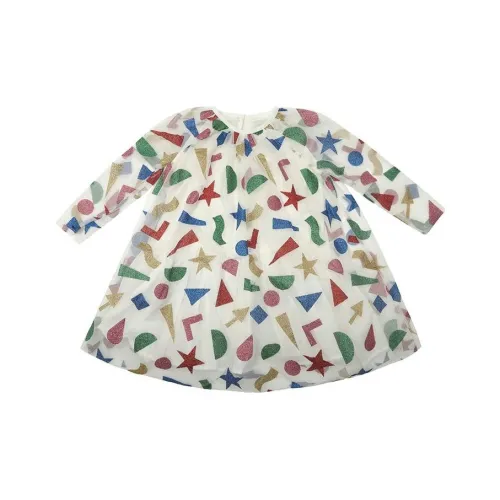 Stella McCartney Длинное платье с длинными рукавами для детей