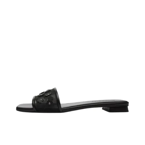 COACH Слипоны Женские Черные