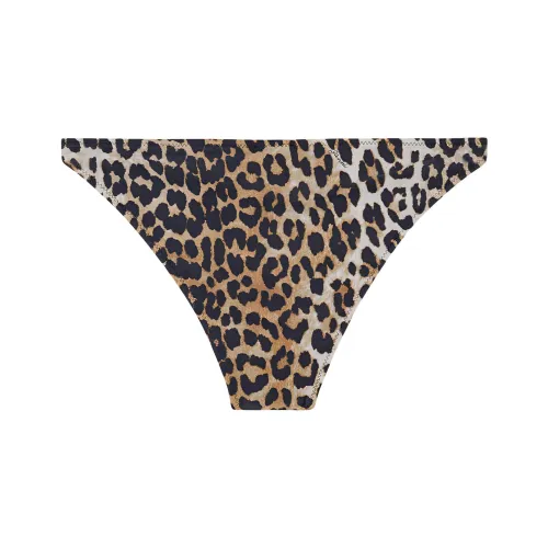 GANNI Плавки Женские Коричневый